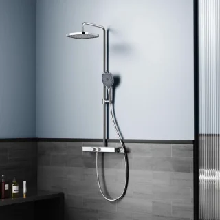 DailySupplies® Regendouchekop Zilver Chroom