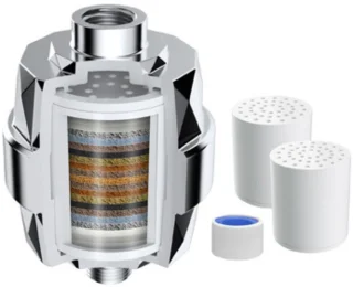 DailySupplies Regendouchekop Zilver
