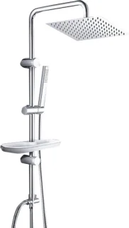DailySupplies Regendouchekop Zilver