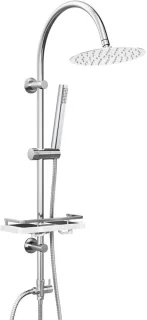 DailySupplies® Regendouchekop Zilver