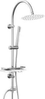 DailySupplies® Regendouchekop Zilver