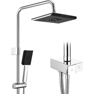 DailySupplies® Regendoucheset Zilver