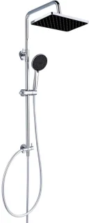 DailySupplies® Regendoucheset Zilver/Zwart