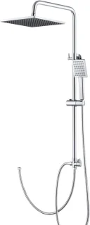 DERW Max Doucheset Regendouche en Handdouche Chroom