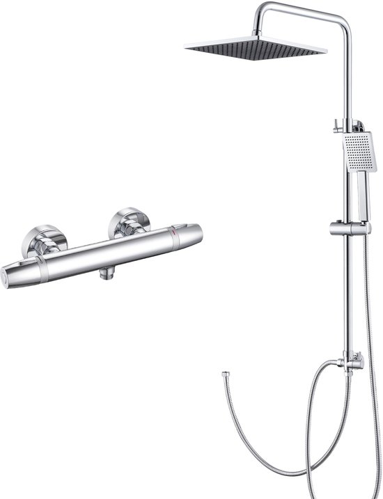 DERW Max Doucheset: Luxe en Veiligheid in Één Thermostatische Set
