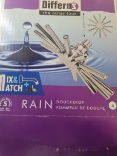 Differnz Regendouche Stervorm Met Aansluitstang