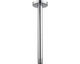 Douche arm 30cm rond zilverkleurig