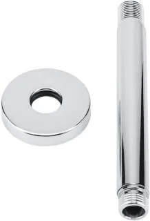 Douche arm regendouche verlengstuk 15 cm chroom