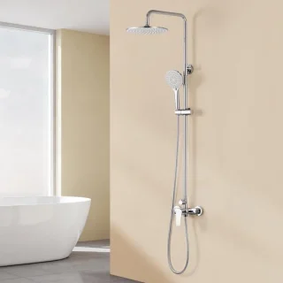 Douche-armatuur regendouche kraan chroom