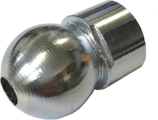 Douche bal kogelgewricht 1/2 inch 18.7 mm zilver