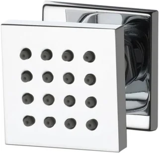 Douche bodem sproeiers chroom