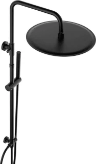 Douche set d30cm mat zwart
