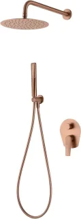 Douche set - handdouche set - inbouw systeem - rosé goud
