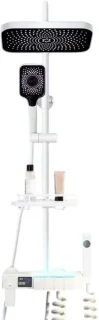 Douche set regendouche armatuur chroom