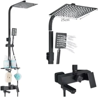 Douche set regendouche badkraan