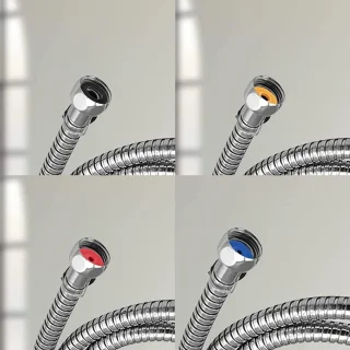 Douche stroombegrenzer 4 maten 12 stuks multicolor
