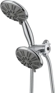 Douche Systeem Combo - Handdouche 5 inch kop, 60 inch slang