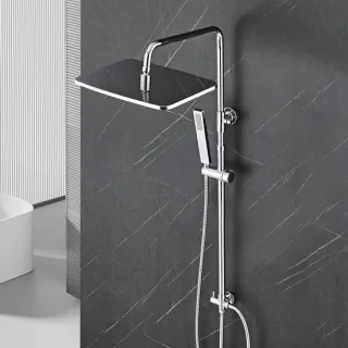 Douche systeem regendouche set chroom