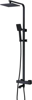 Douche systeem regendouche set zwart