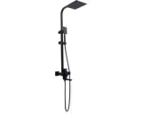 Douche Systeem Regendouche Set Zwart