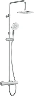 Douche systeem thermostaat regendouche chroom