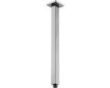 Douchearm 16 inch vierkant geborsteld nikkel