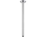 Douchearm met flens - regendouche arm - roestvrij staal - 16 inch - chroom