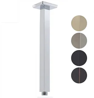 Douchearm plafondmontage 60 cm chroom