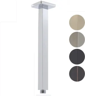Douchearm plafondmontage 60 cm chroom
