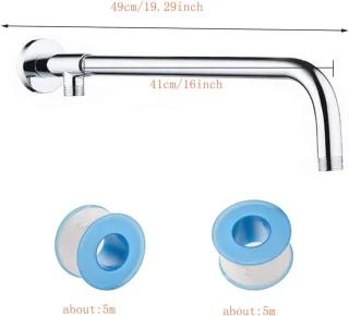 Douchearm RVS 41 cm