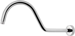 Douchearm verlenger 14 inch zilver