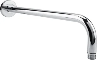Douchearm verlengstuk 43 cm verchroomd