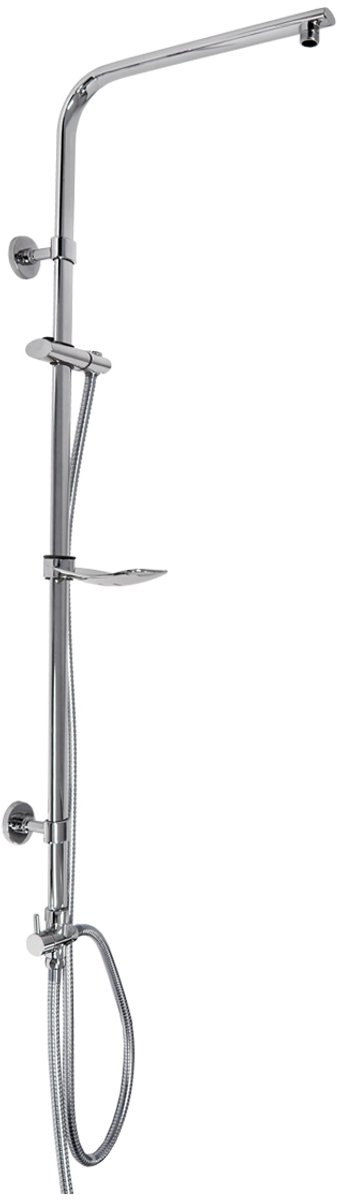 Wat vinden we goed aan de Douchegarnituur Ovaal 105 cm Chroom