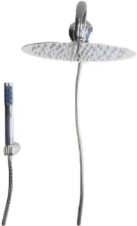 Douchekit Regendoucheset 30 cm Chroom