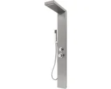 Douchekolom 130 cm Zilver