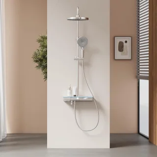 Douchekolom Chroom