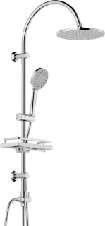 Douchekolom Regendouche Set 200 mm Chroom