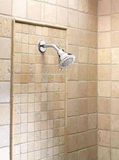 Douchekop 4 inch chroom