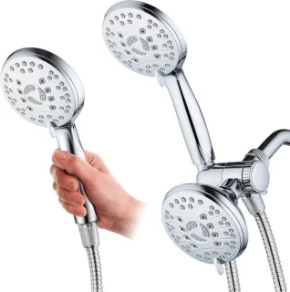 Douchekop combo regen & handdouche chroom