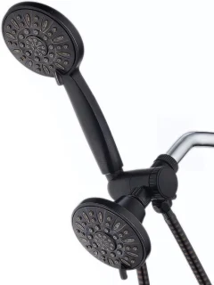 Douchekop handdouche combo regendouche set met 3-weg omvormer - olie gewreven brons