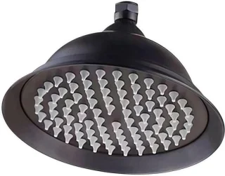 Douchekop handdouche regendouche hoofdkop 8 inch zwart