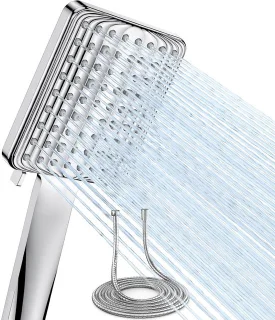 Douchekop handdouche zilver