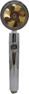 Douchekop regendouche 26 cm goud