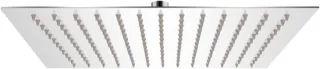 Douchekop regendouche 30x30 cm zilver