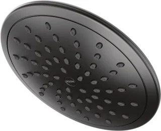 Douchekop regendouche 8 inch mat zwart