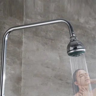 Douchekop regendouche wandmontage chroom