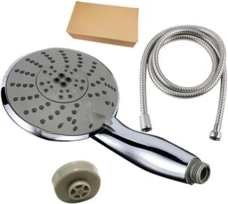Douchekop set handdouche en regendouche chroom