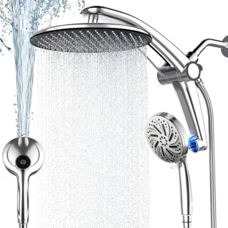 Douchekop systeem handdouche combo 10 inch chroom