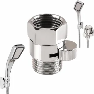 Douchekop ventiel messing