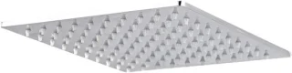 Douchekop vierkant regendouchekop RVS 20x20 cm zilverkleurig